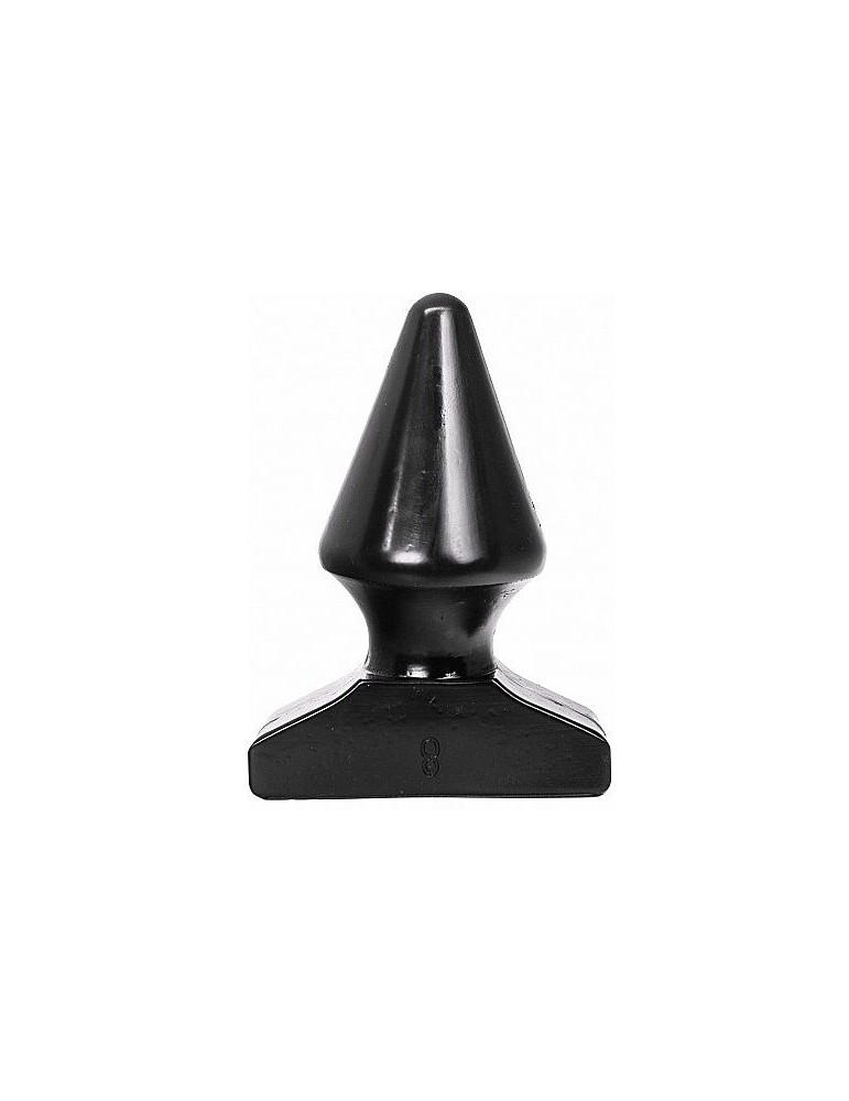 plug anal tout noir 17cm_2