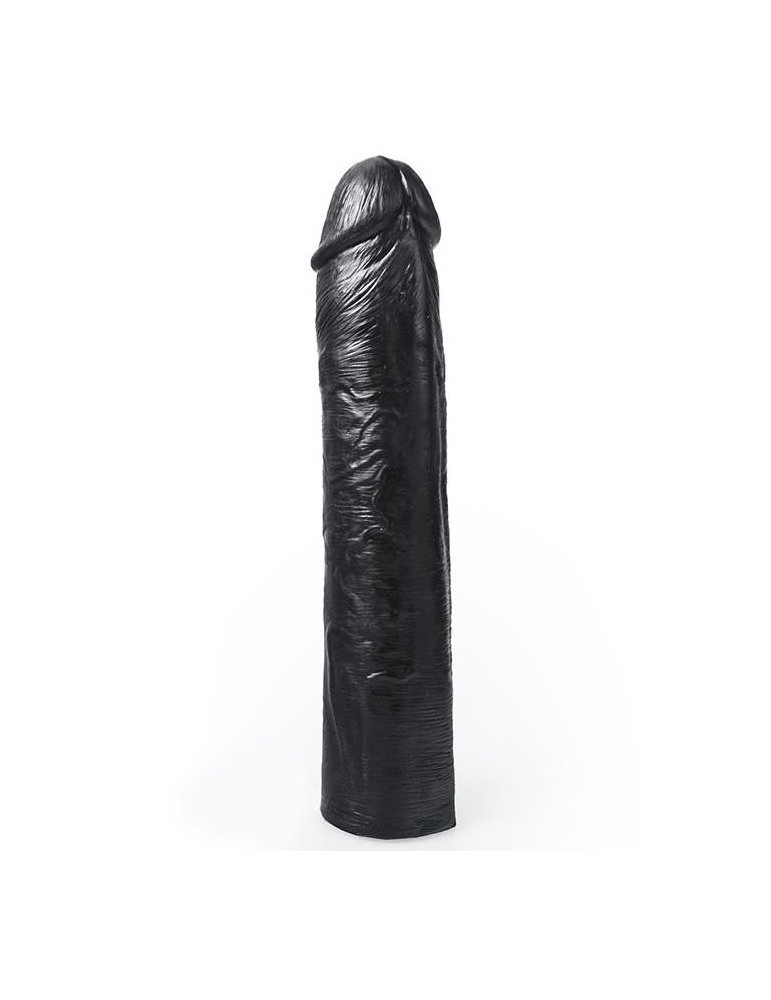 système suspendu réaliste gode noir benny 25,5 cm