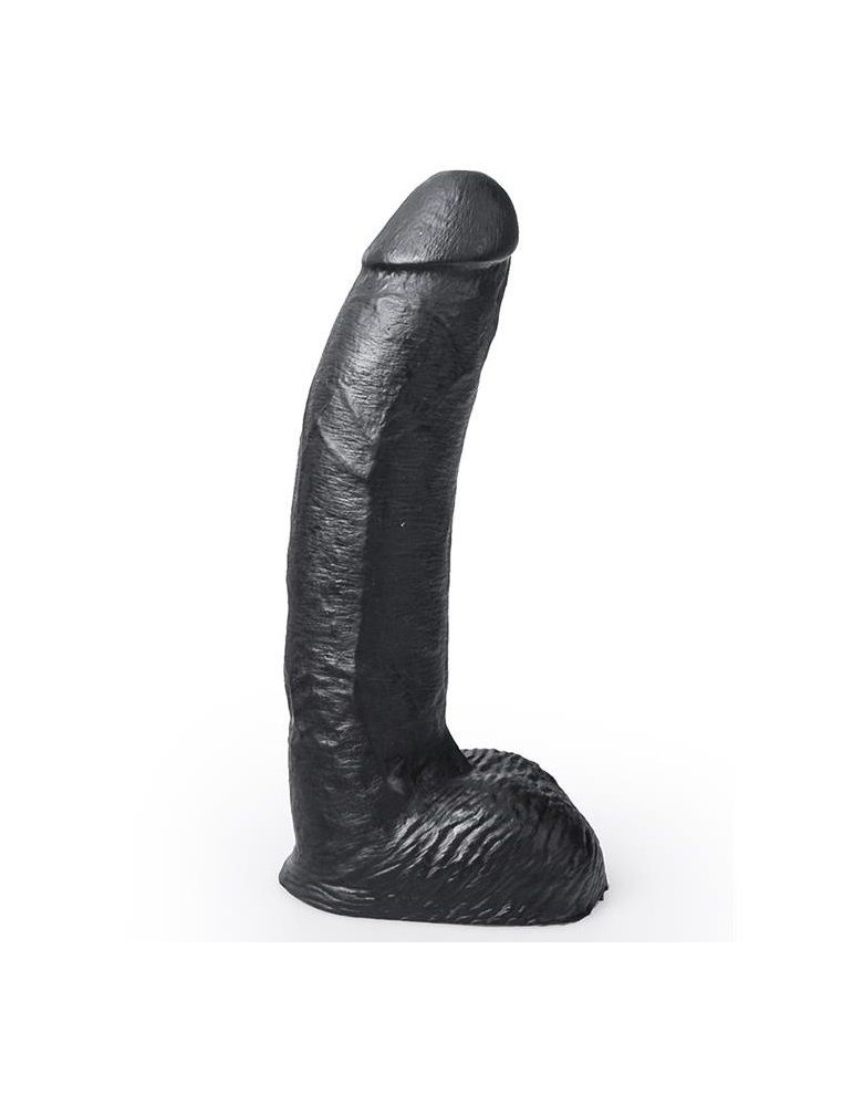 système suspendu gode réaliste couleur noire george 22 cm