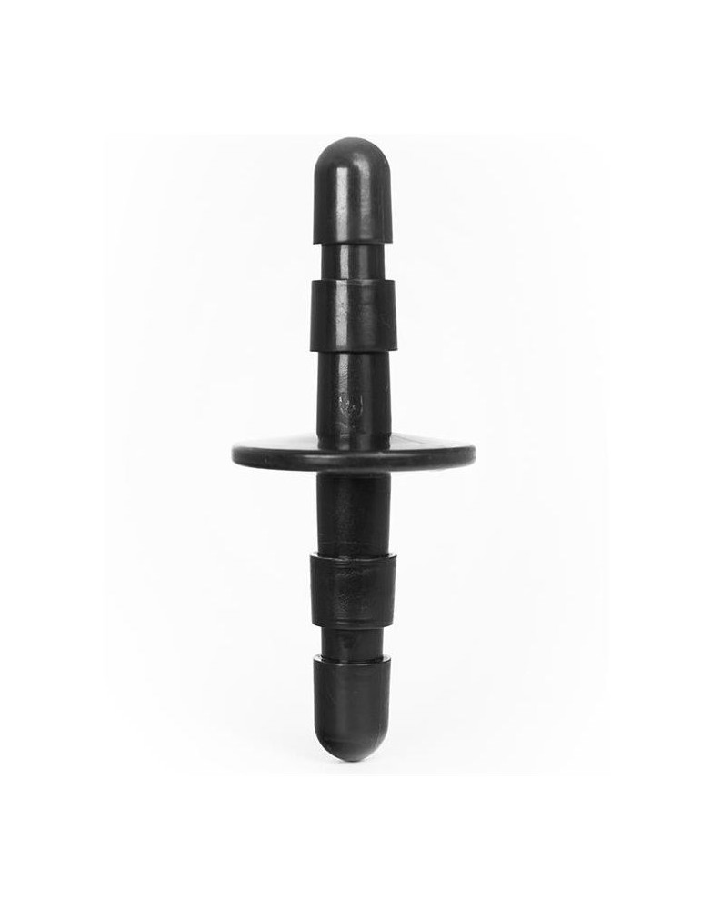 système suspendu double prise couleur noire