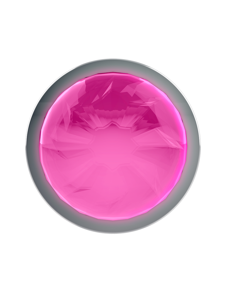 plug anal coquette métal taille s rose clair 2.7x 8cm_3