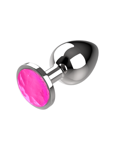 plug anal coquette métal taille s rose clair 2.7x 8cm_7