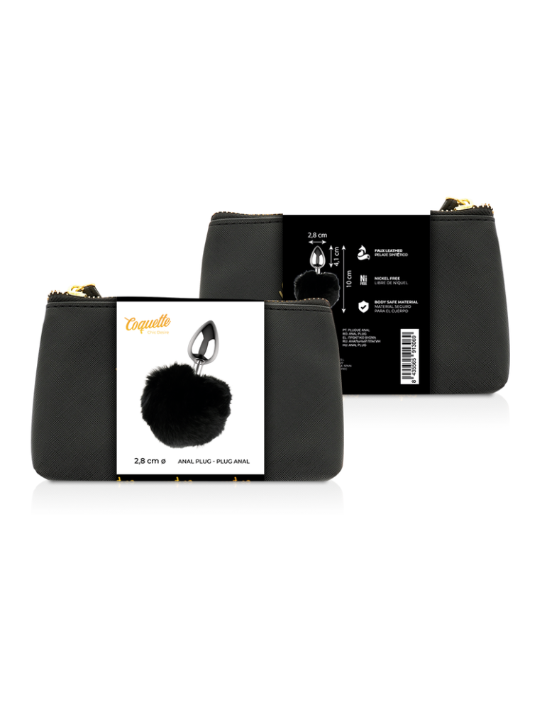 plug anal coquette en métal taille l 2,8 x 4,1 cm_2