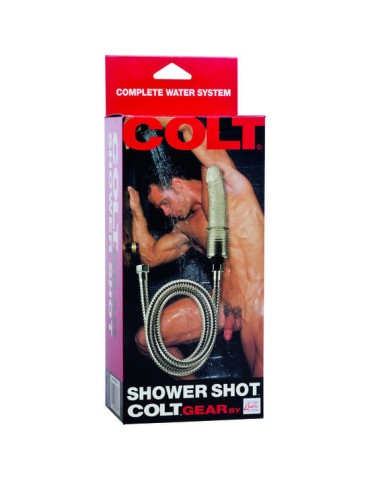 gode de douche de pénis poulain