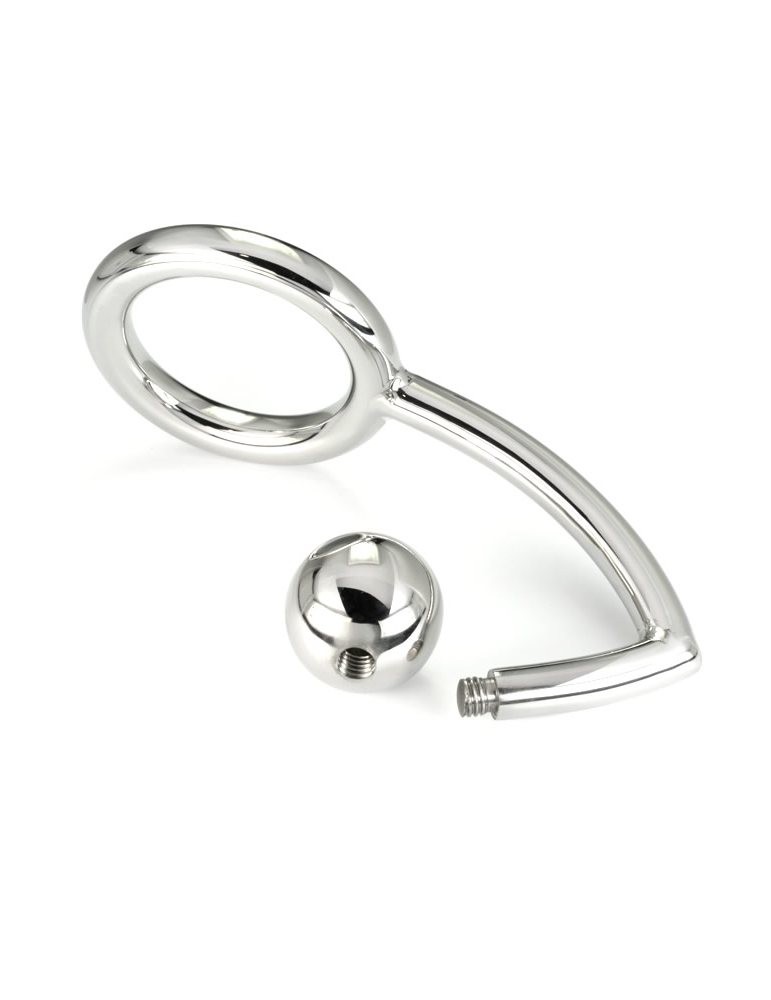 anneau pénien metalhard anneau de crochet d'intrus anal 45mm_2