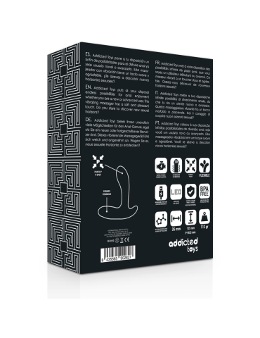 accro jouets masseur anal noir vibration_6