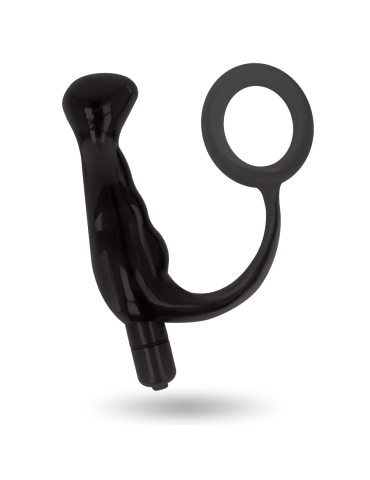 addicted toys noir vibromasseur prostatique rechargeable 10 cm_3