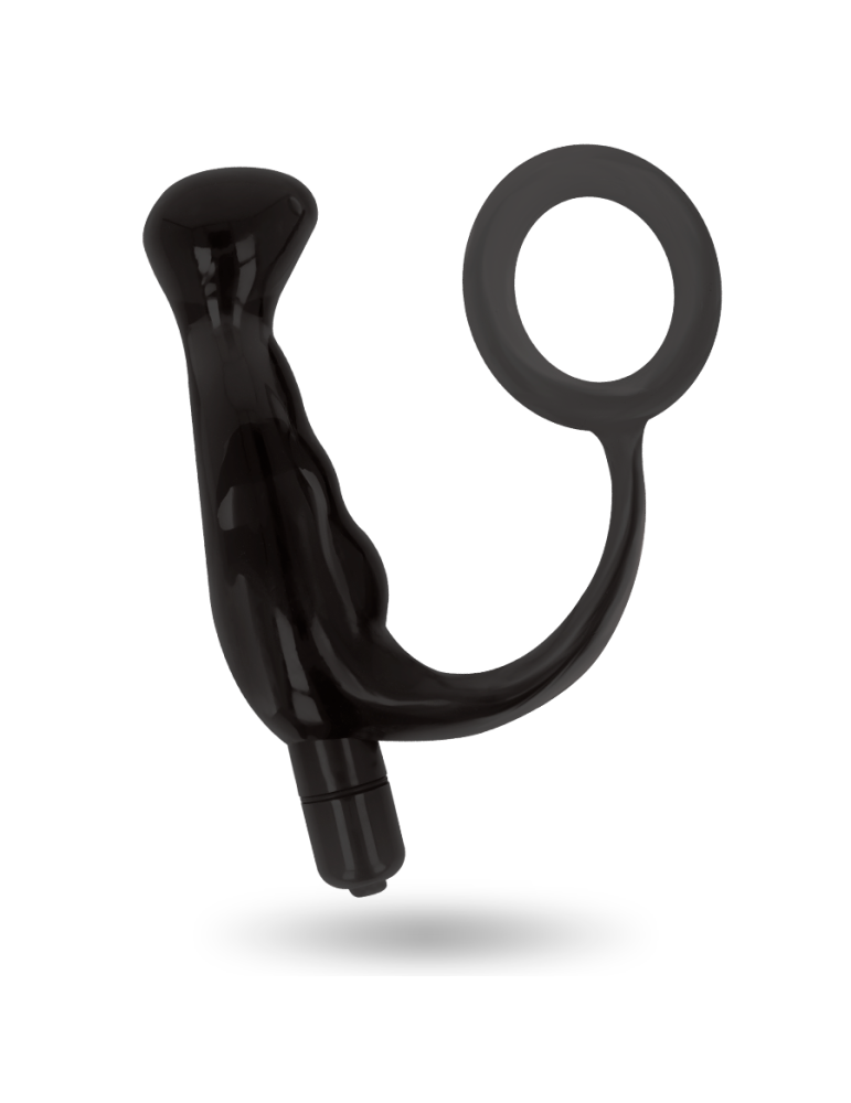 addicted toys noir vibromasseur prostatique rechargeable 10 cm_3