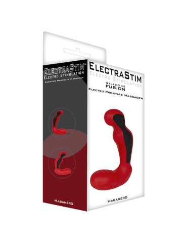 masseur de prostate habanero en silicone electrastim_4