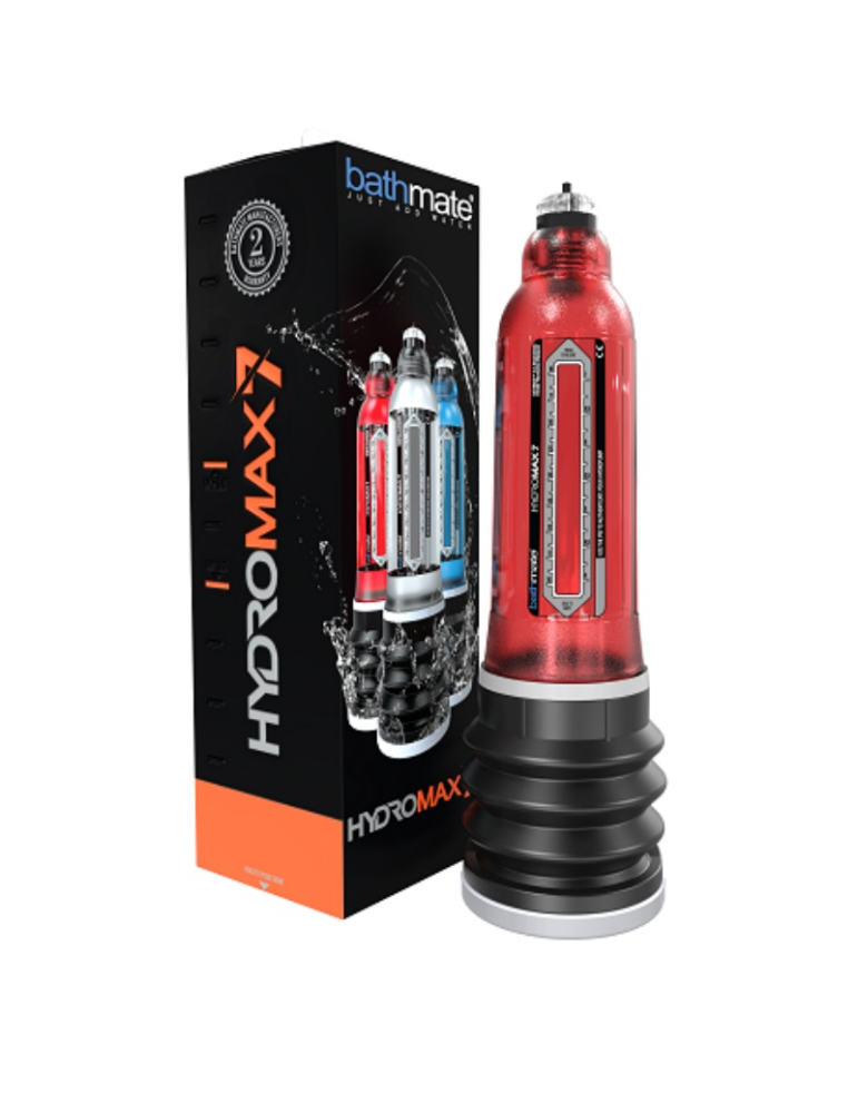 pompe d'agrandissement de pénis rouge bathmate hydromax 7_8