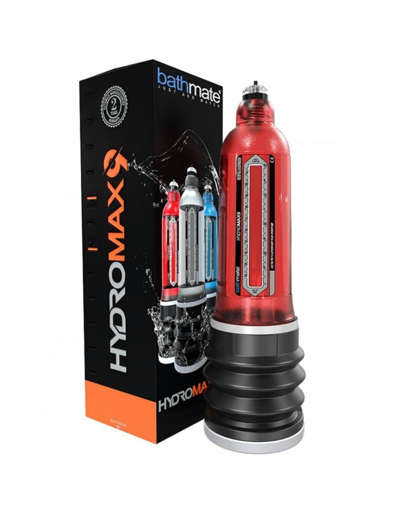 pompe d'agrandissement de pénis rouge bathmate hydromax 9_2