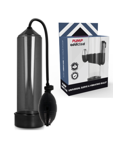Pump addicted noir rx3 boner pump avec vibromasseur