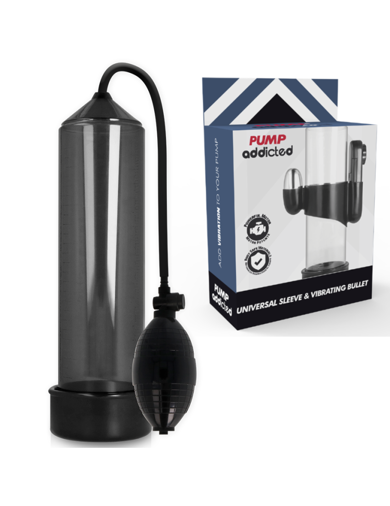 pump addicted noir rx3 boner pump avec vibromasseur