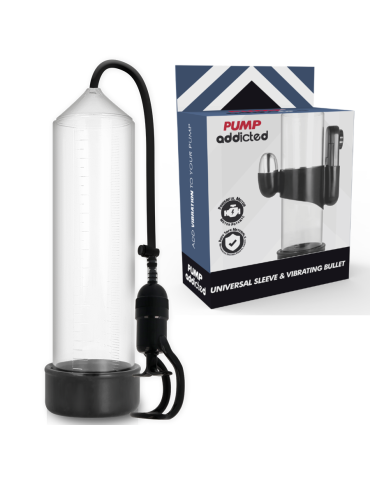 pump addicted boner pump rx5 transparent avec vibromasseur