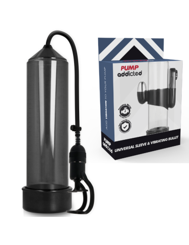 Pump addicted boner pump rx5 noir avec vibromasseur