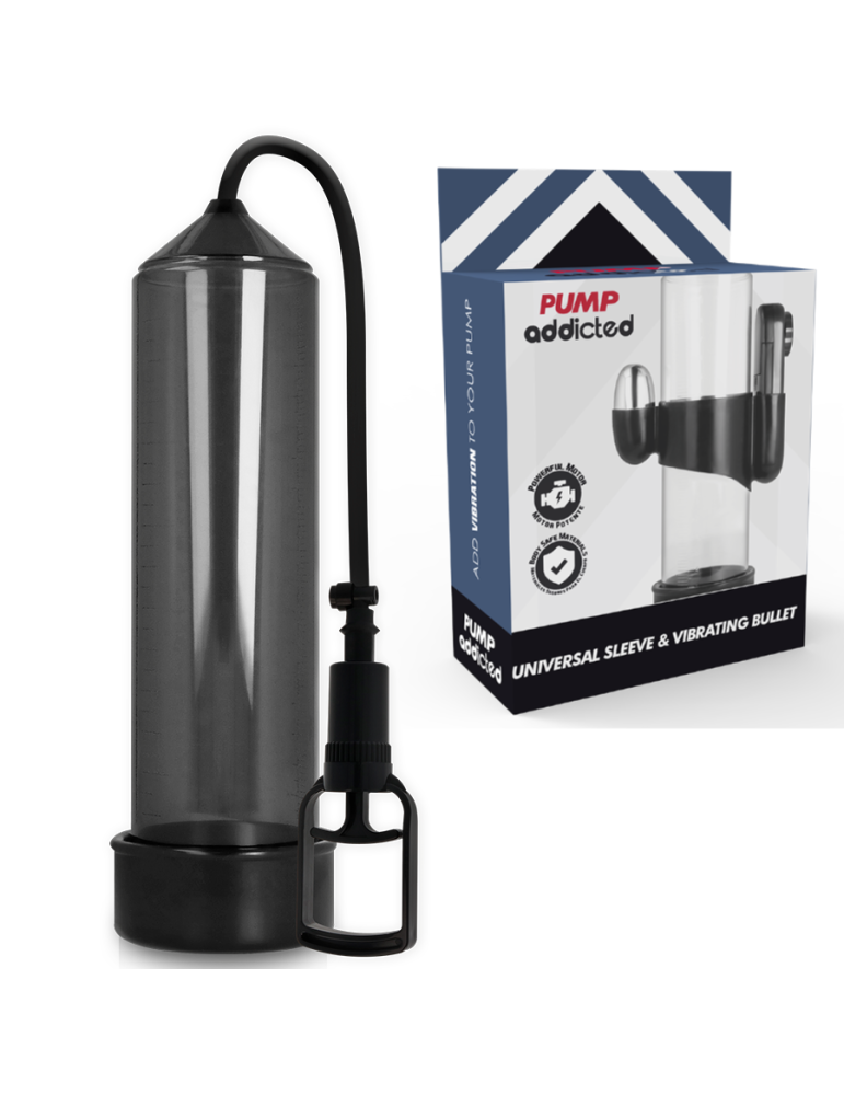 pump addicted noir rx7 boner pump avec vibromasseur
