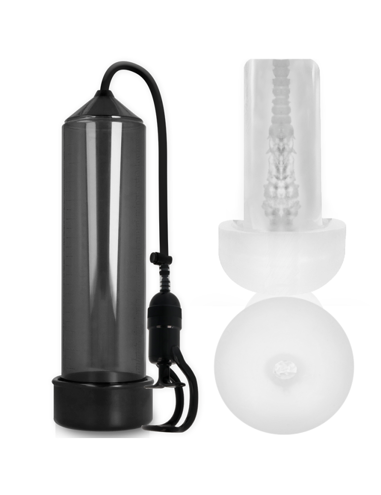 pump addicted boner bomb rx5 noir avec masturbateur