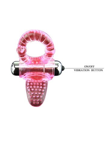 doux abs 10 rythmes anneau rose anneau de pénis vibromasseur_5