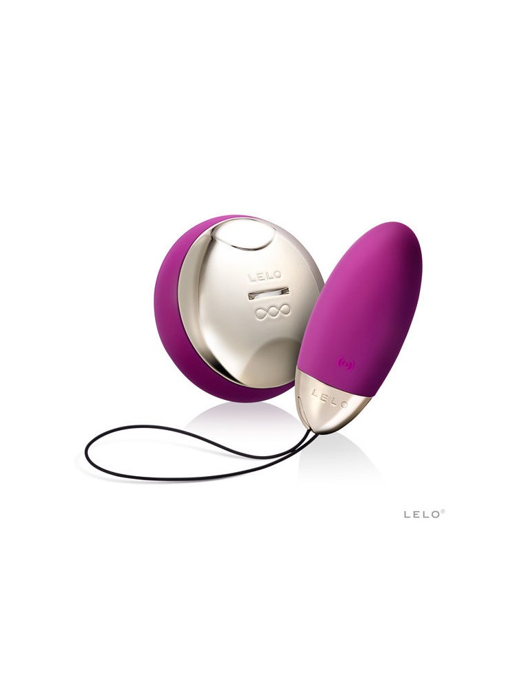 lelo - lyla 2 insignia design edition oeuf masseur rose profond