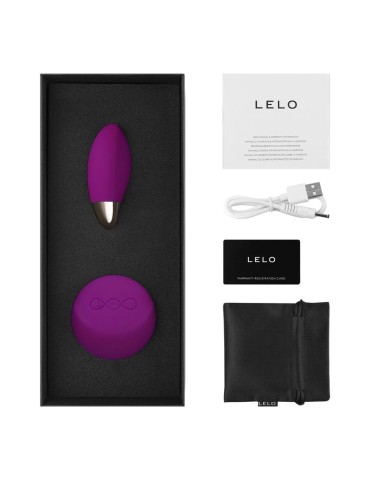 lelo - lyla 2 insignia design edition oeuf masseur rose profond_6