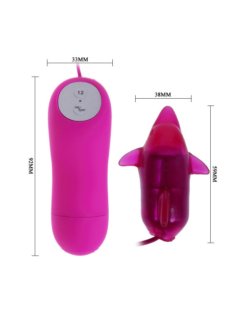 mignon vibromasseur secret dauphin 12v_5