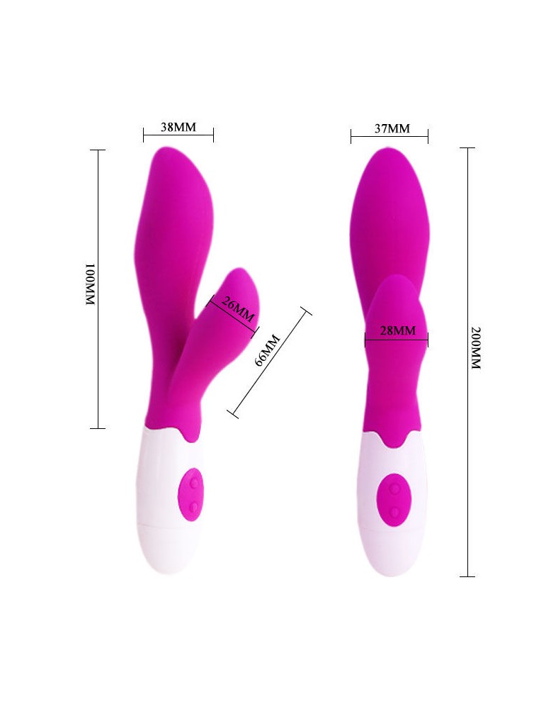 joli vibromasseur de flirt d'amour avec stimulateur newman_5