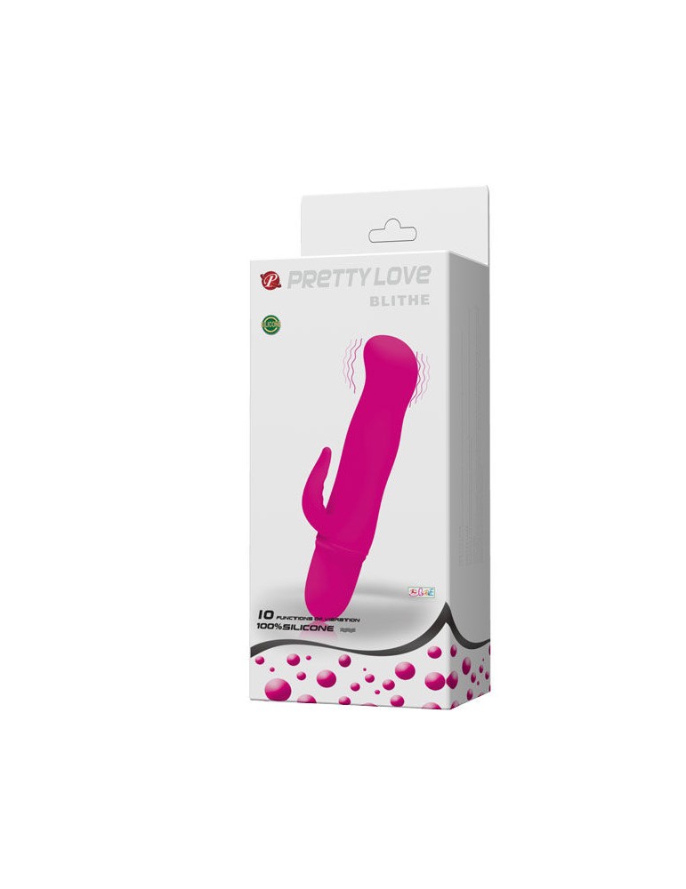 pretty love flirtation - vibromasseur avec stimulateur de clitoris blithe_10
