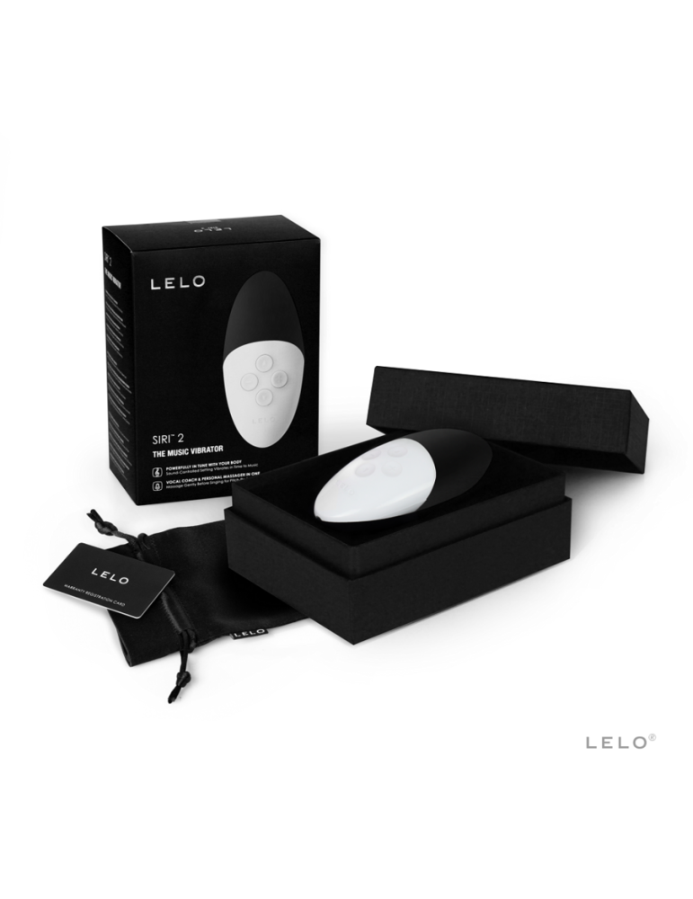 vibromasseur noir musique lelo siri ™ 2