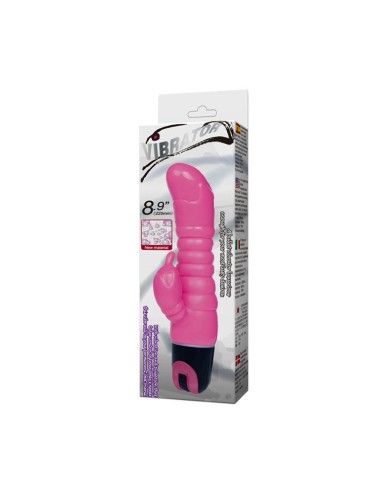 vibromasseur baile rose 22,5 cm_8