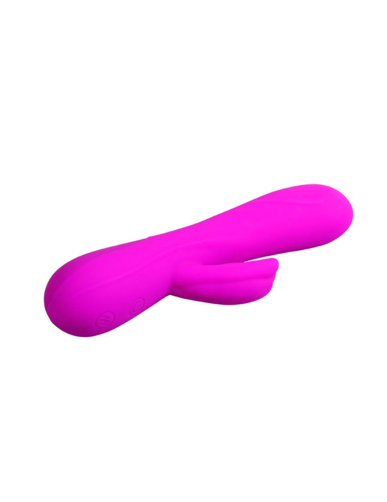 pretty love flirtation - vibromasseur avec stimulateur de clitoris barrete_2