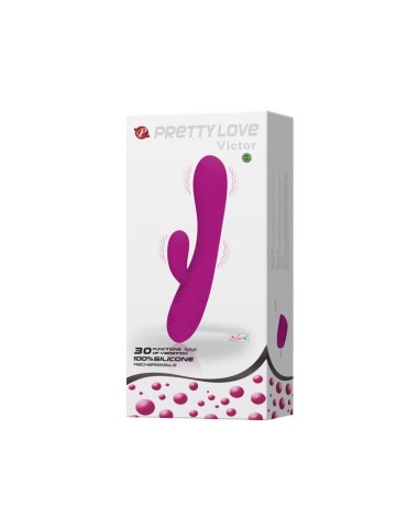 smart pretty love - vibromasseur avec stimulateur de clitoris victor_10