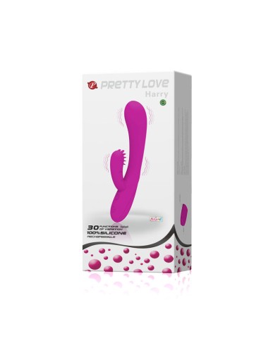 vibromasseur rechargeable intelligent pretty love avec lapin - harry_9