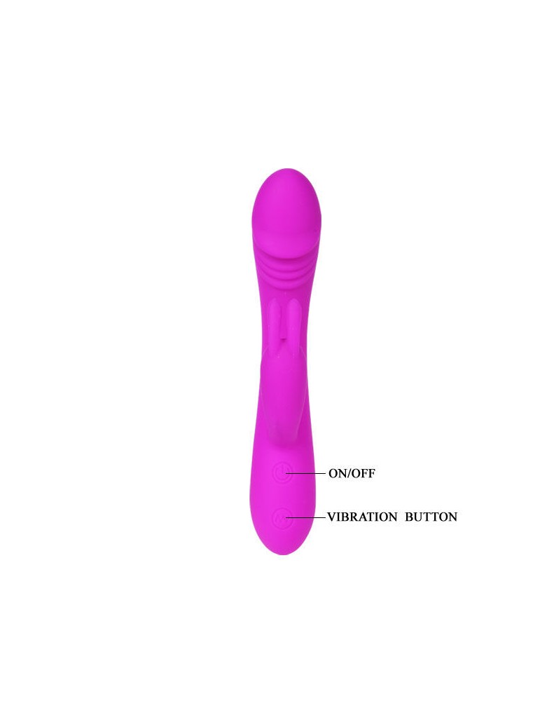 pretty love smart - vibromasseur avec lapin 30 modes hunter_6