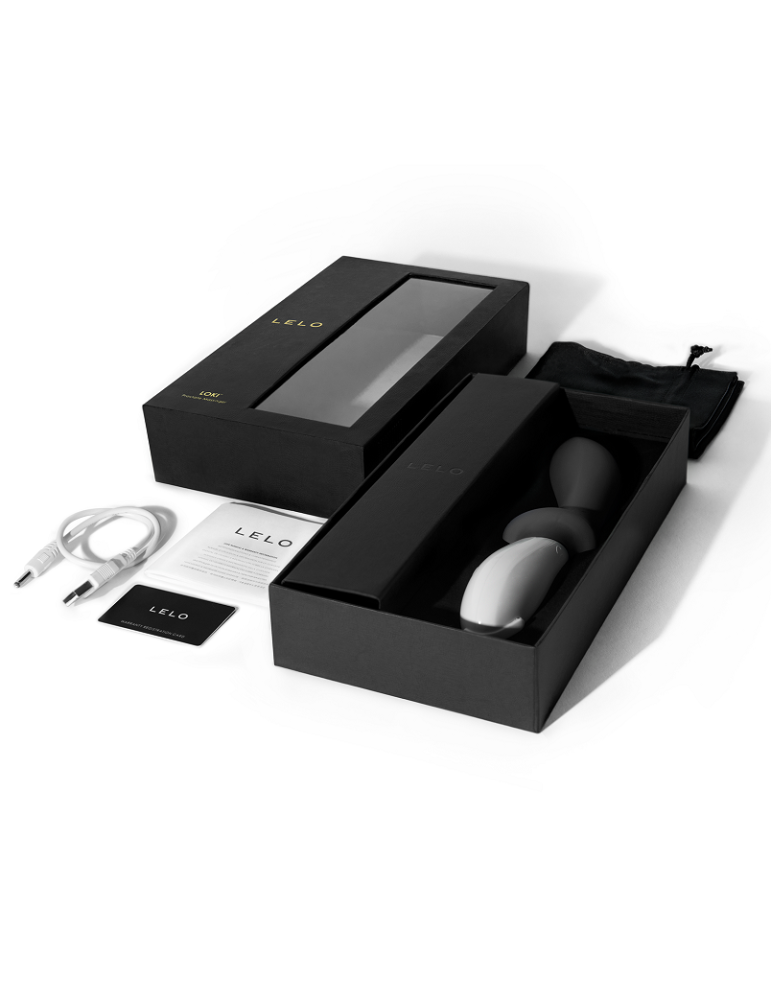 vibromasseur prostate noir lelo loki