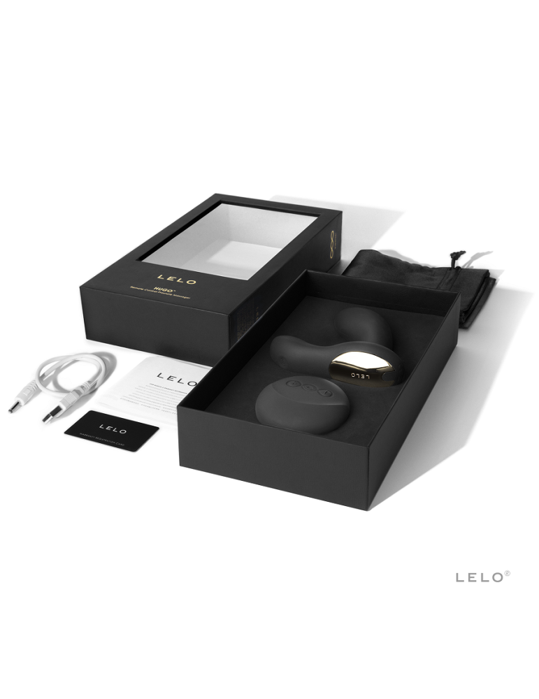 masseur de prostate noir lelo hugo_2