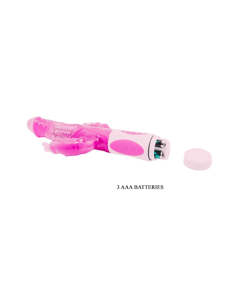 danse joli lapin triple vibromasseur rotateur_6