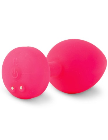 funtoys gplug vibromasseur anal rechargeable grand néon rose 3,9 cm_3