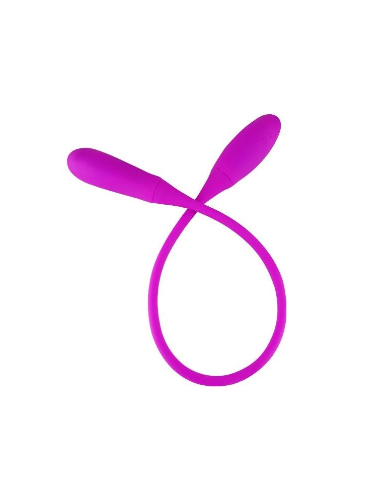 pretty love smart - vibromasseur snaky vibe 7v + 3 chatouiller