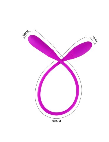 pretty love smart - vibromasseur snaky vibe 7v + 3 chatouiller_5