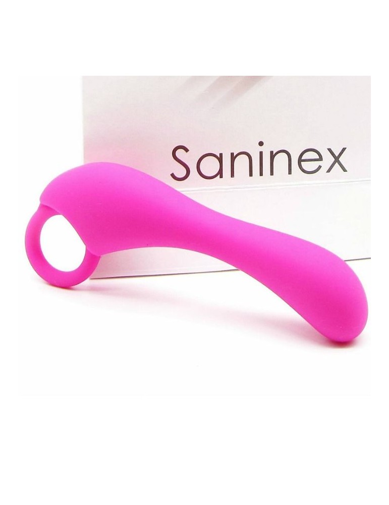 saninex duplex stimulator orgasmic anal sex unisexe rose