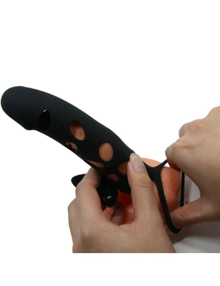 étui en silicone pretty love avec vibration 15,2 cm_5