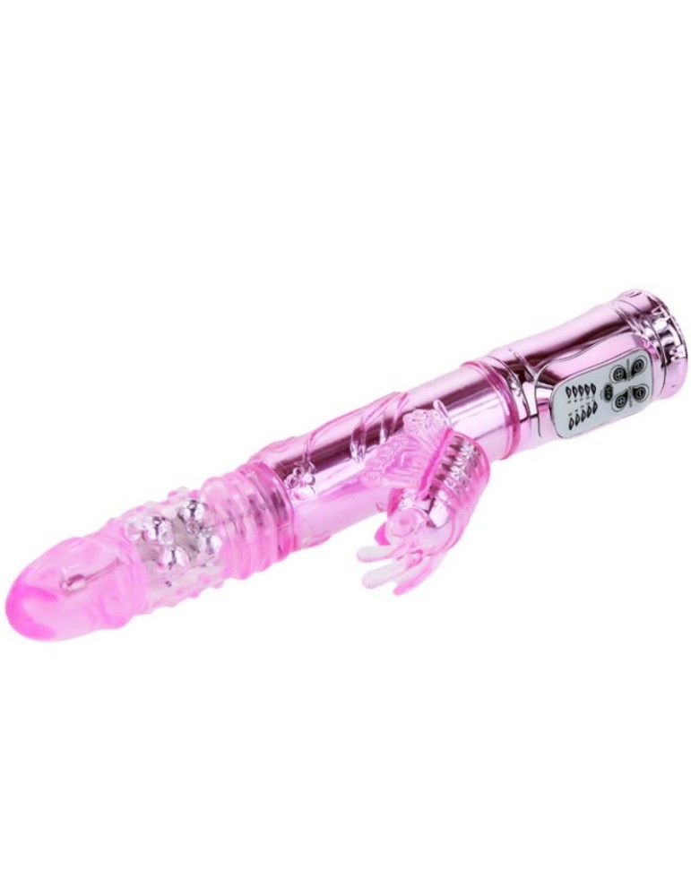 vibromasseur rechargeable avec rotation et stimulateur papillon palpitant_2
