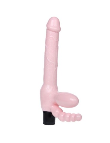 harnais sans fil tpr avec vibration et stimulation anale 25,4 cm_4