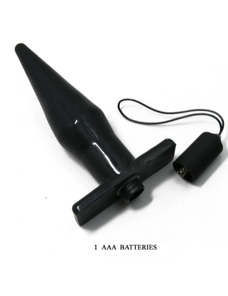 plug anal baile anal avec vibration - noir_8