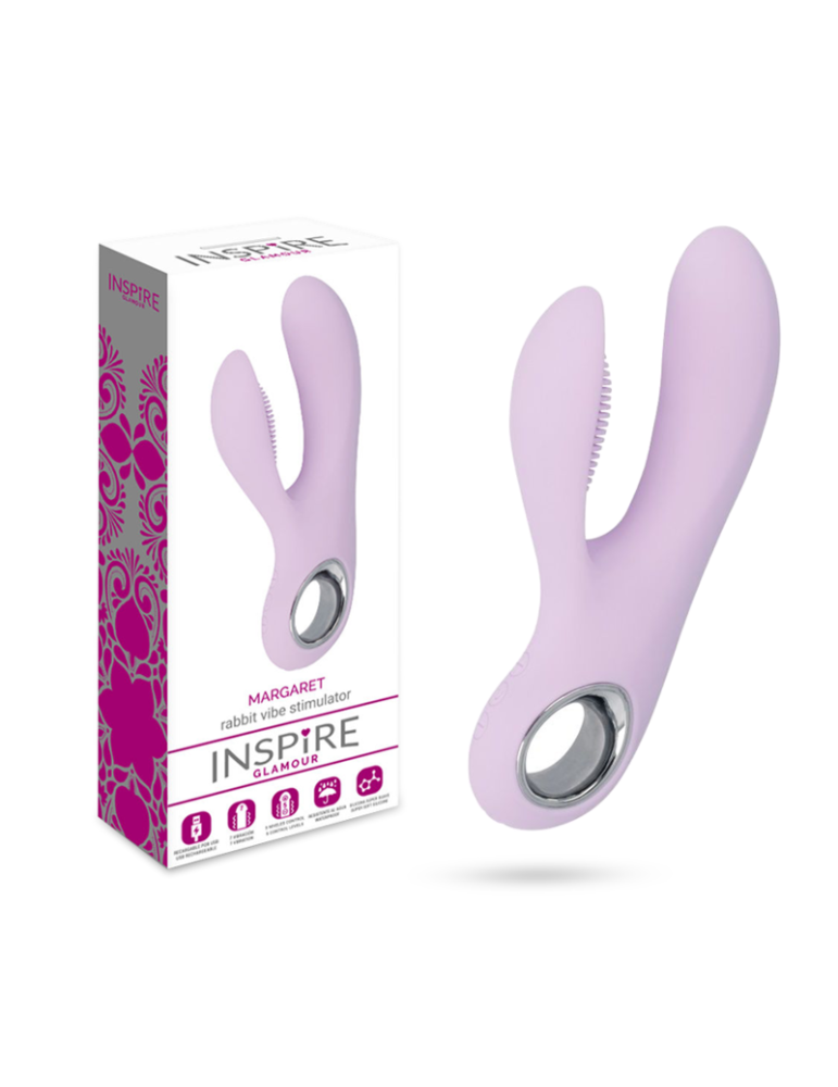 inspirer glamour margaret lapin mauve