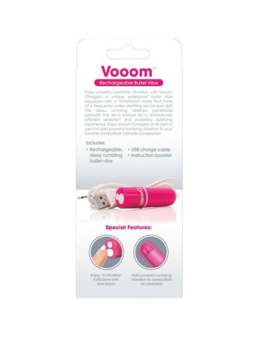 balle vibrante hurlante ou rechargeable vooom rose_3