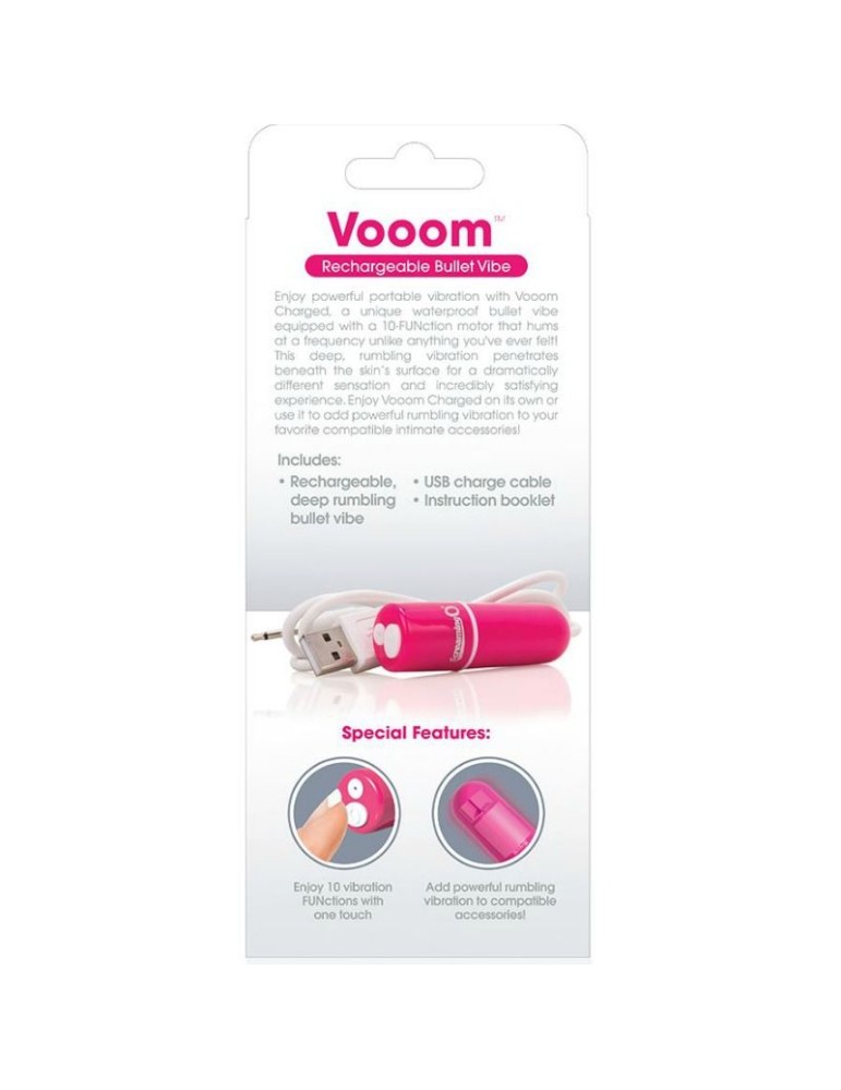 balle vibrante hurlante ou rechargeable vooom rose_3