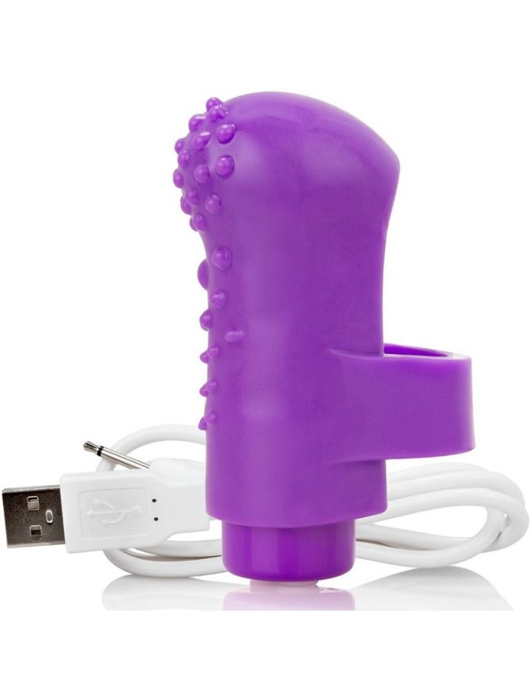 doigt de dé à screaming ou rechargeable ou lilas