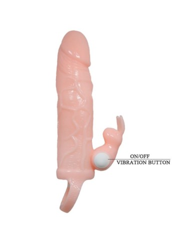 gaine de pénis brave man avec vibromasseur rabbit 16,5 cm naturel_6