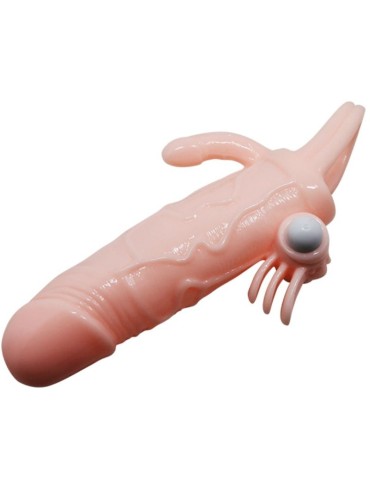 brave man gaine pénis anal et vibromasseur clitoris 16,5 cm naturel_6